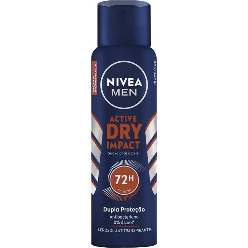 Nivea desodorante antitranspirante aerosol dry impact (150 ml)