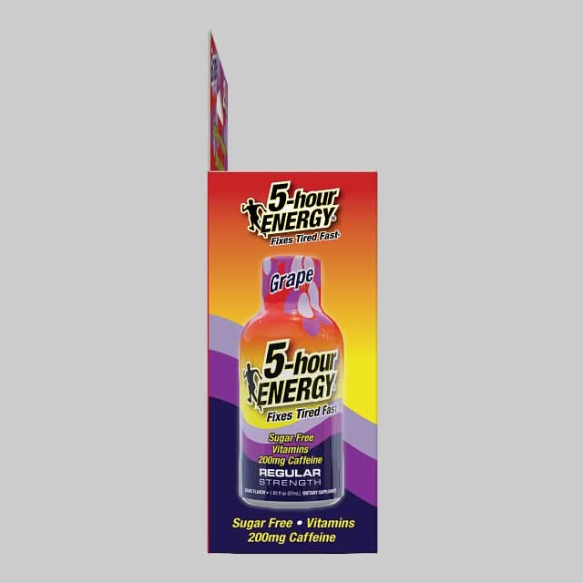 5-Hour Energy Dietary Supplement Regular Strenght Grape (1.93 fl oz, 2 ct)