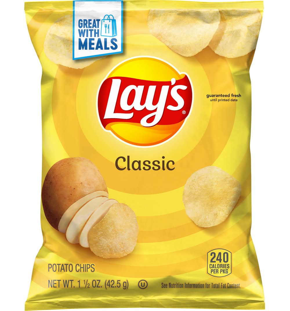 Lay's Potato Chips, Classic (1.5 oz)