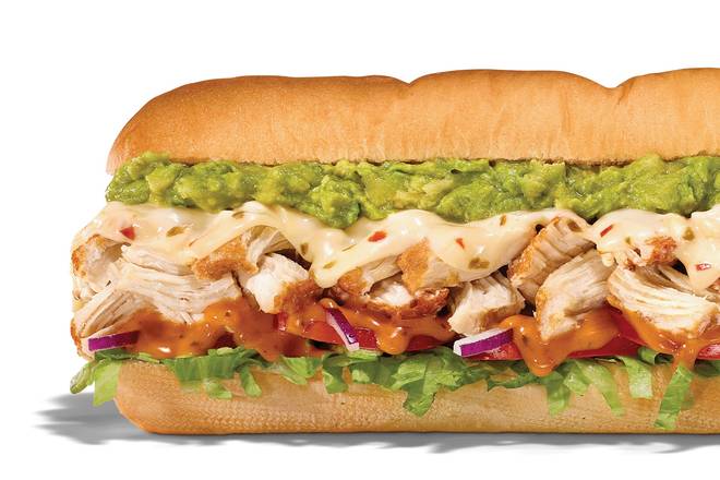 Order #7 The MexiCali Footlong Regular Sub food online from Subway store, Hurricane on bringmethat.com