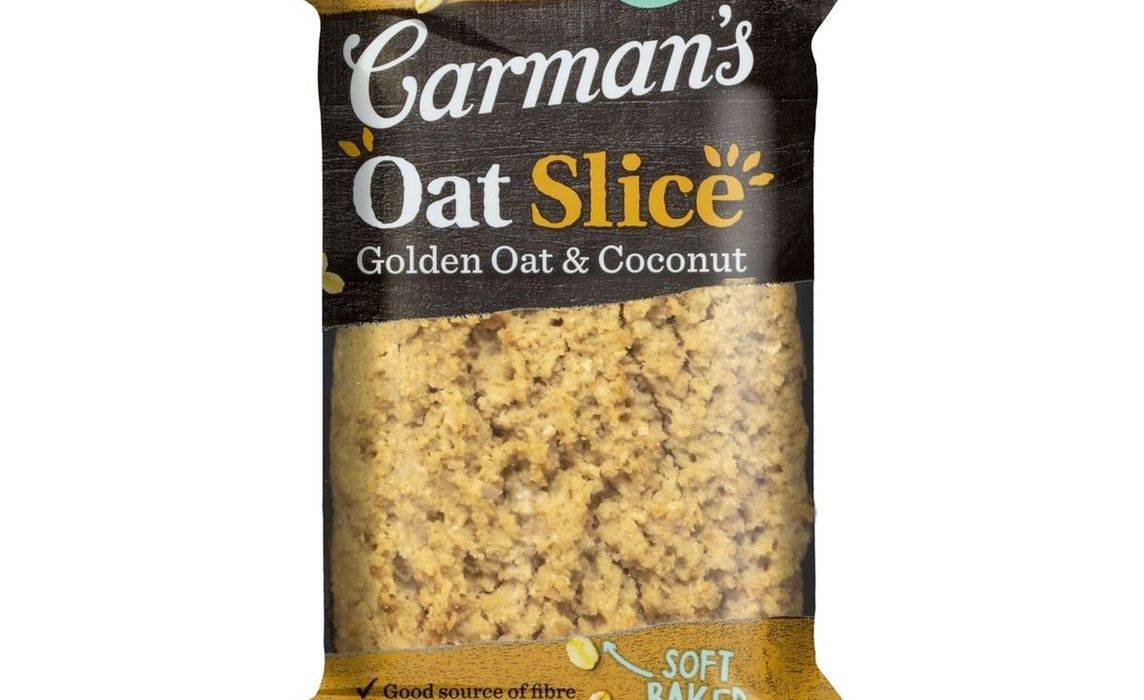 Carmans Golden Oat & Coconut Slice 70g