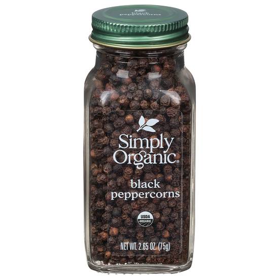 Simply Organic Black Peppercorns