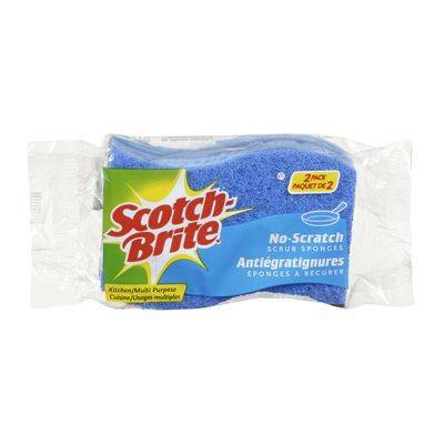 Scotch-Brite No-Scratch Scrub Sponges (2 un)