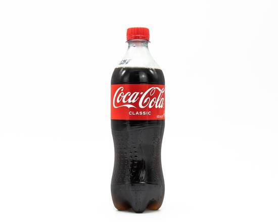 Coca-cola Classic Soft Drink Bottle 600mL