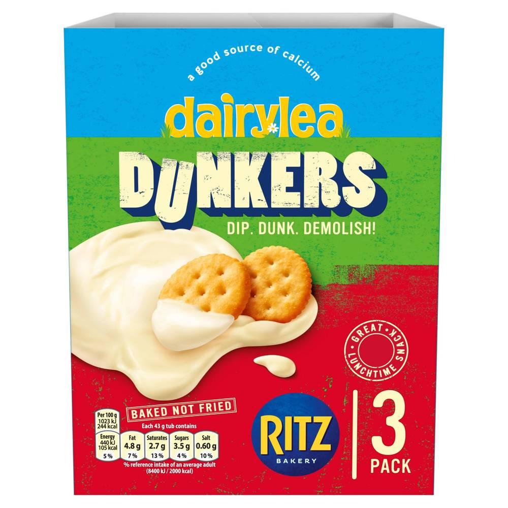 Dairylea 3 Pack Ritz Dunkers
