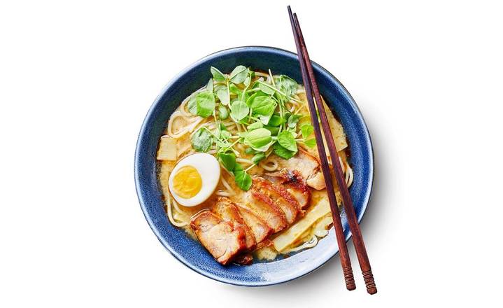 BBQ roasted pork ramen