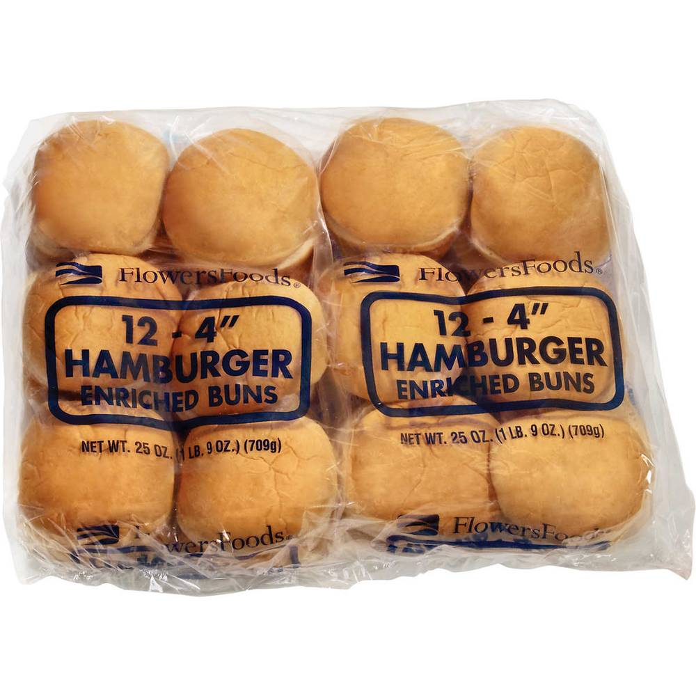 Flowers - Plain Dinner Rolls Sheet - 24 ct Pack (1X24|Case of 1)