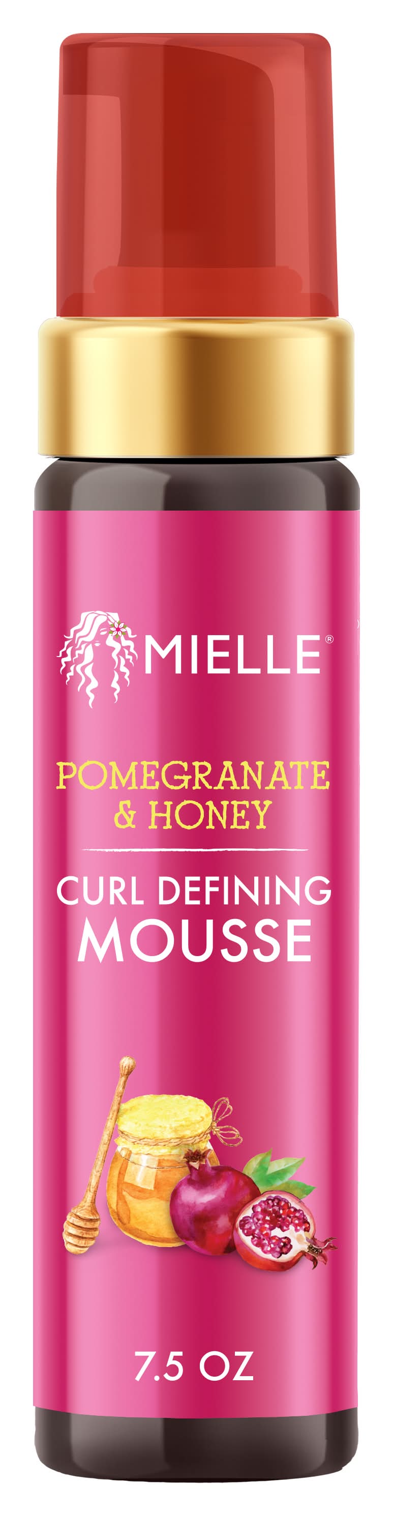 Mielle Pomegranate & Honey Curl Defining Mousse With Hold (7.5 fl oz)