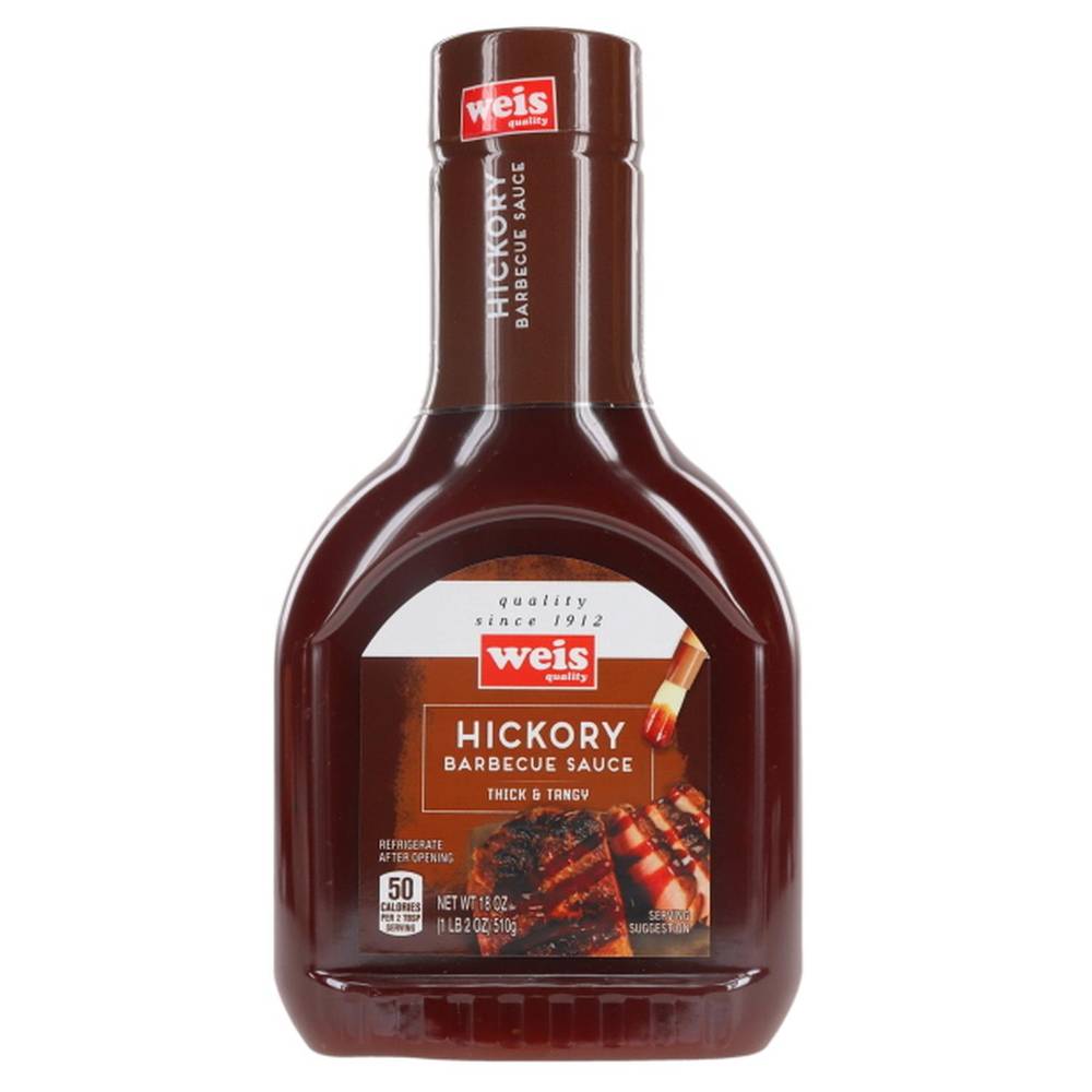 Weis Quality Bbq Sauce Hickory (18 oz)