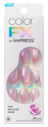 imPRESS Fx Press Oval on Nails Short, Starry (30 ct)