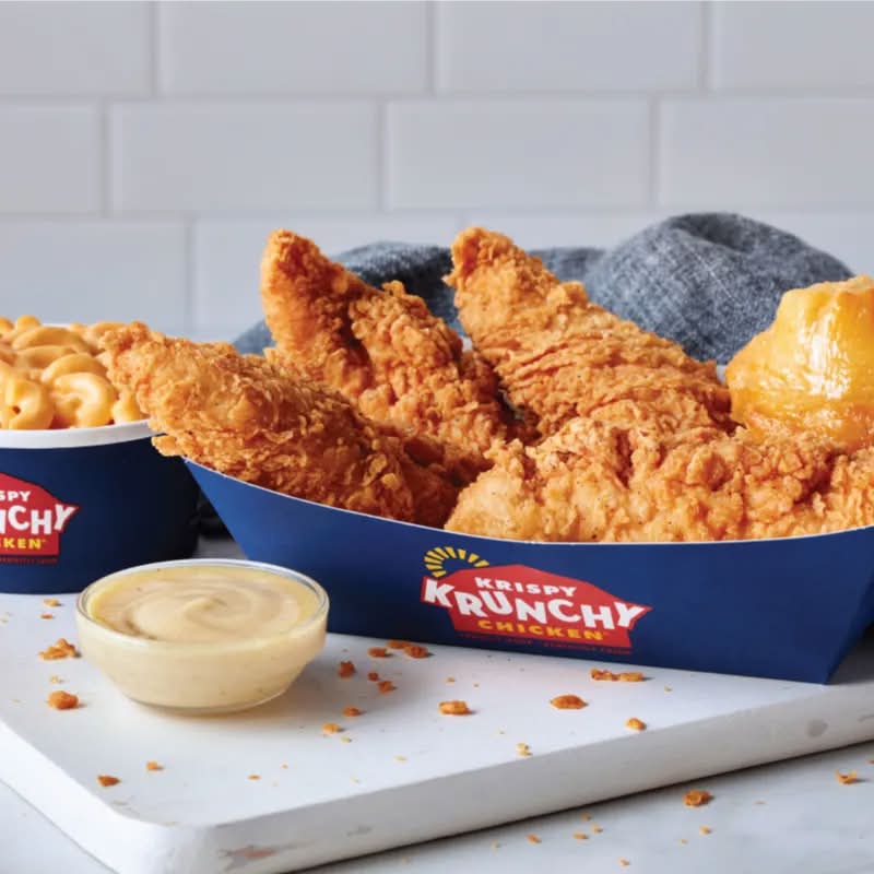 Krispy Krunchy Chicken - Krunch Box - Chicken Tenders 4 PC