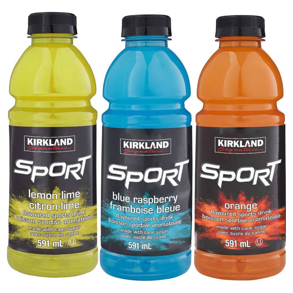 Kirkland Signatures Boisson Pour Sportifs  (24 × 591 ml) - Sport Drinks (24 × 591 ml)