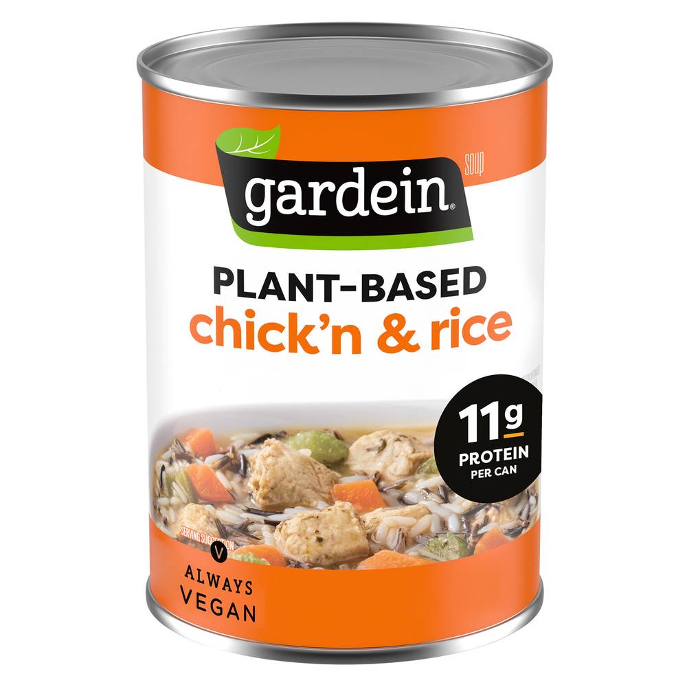 Gardein Plant Based Chicken & Rice Soup (15 oz)