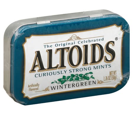 Altoids Curiously Strong Mints Wintergreen
