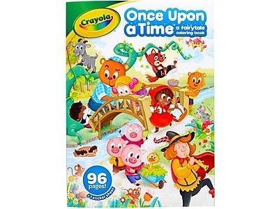Crayola Once Upon a Time Coloring Book, 96 Pages (04-1080)
