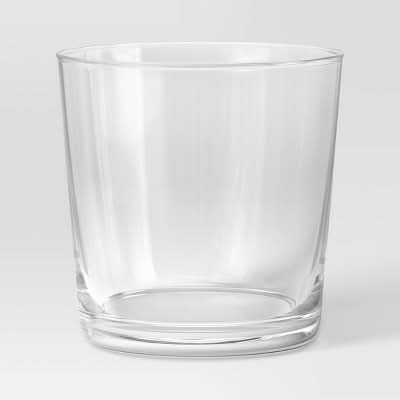 Threshold Glass Bower Short Tumbler 13.25 fl oz, Clear