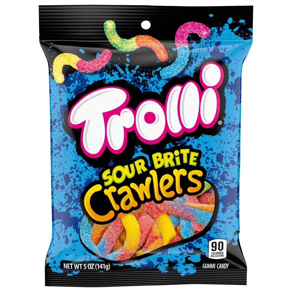 Trolli Sour Brite Crawlers Gummi Candy