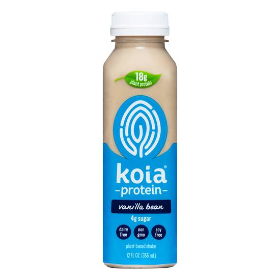 Koia Plant-Based Protein Shake (12 fl oz) (vanilla bean)