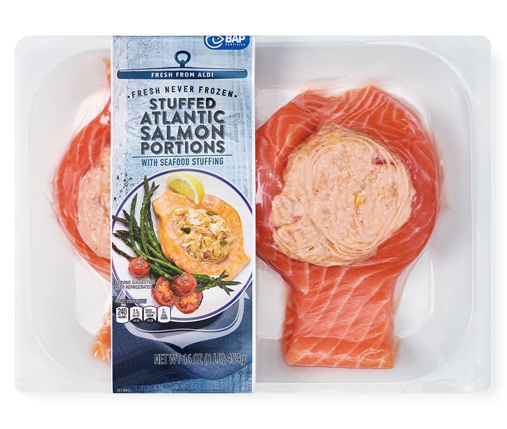 Stuffed Atlantic Salmon
