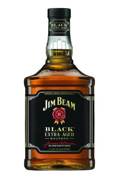 Jim Beam Black Extra Aged Kentucky Straight Bourbon Whiskey (1.75 L)