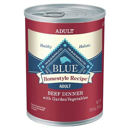 Blue Buffalo Homestyle Recipe Beef Dinner with Garden Vegetables for Dogs - 12.5 OZ