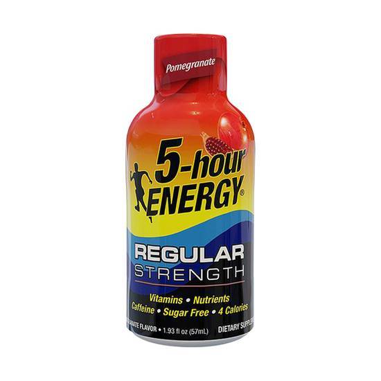 5-Hour Energy Regular Strength Pomegranate Energy Shot (1.93 fl oz)