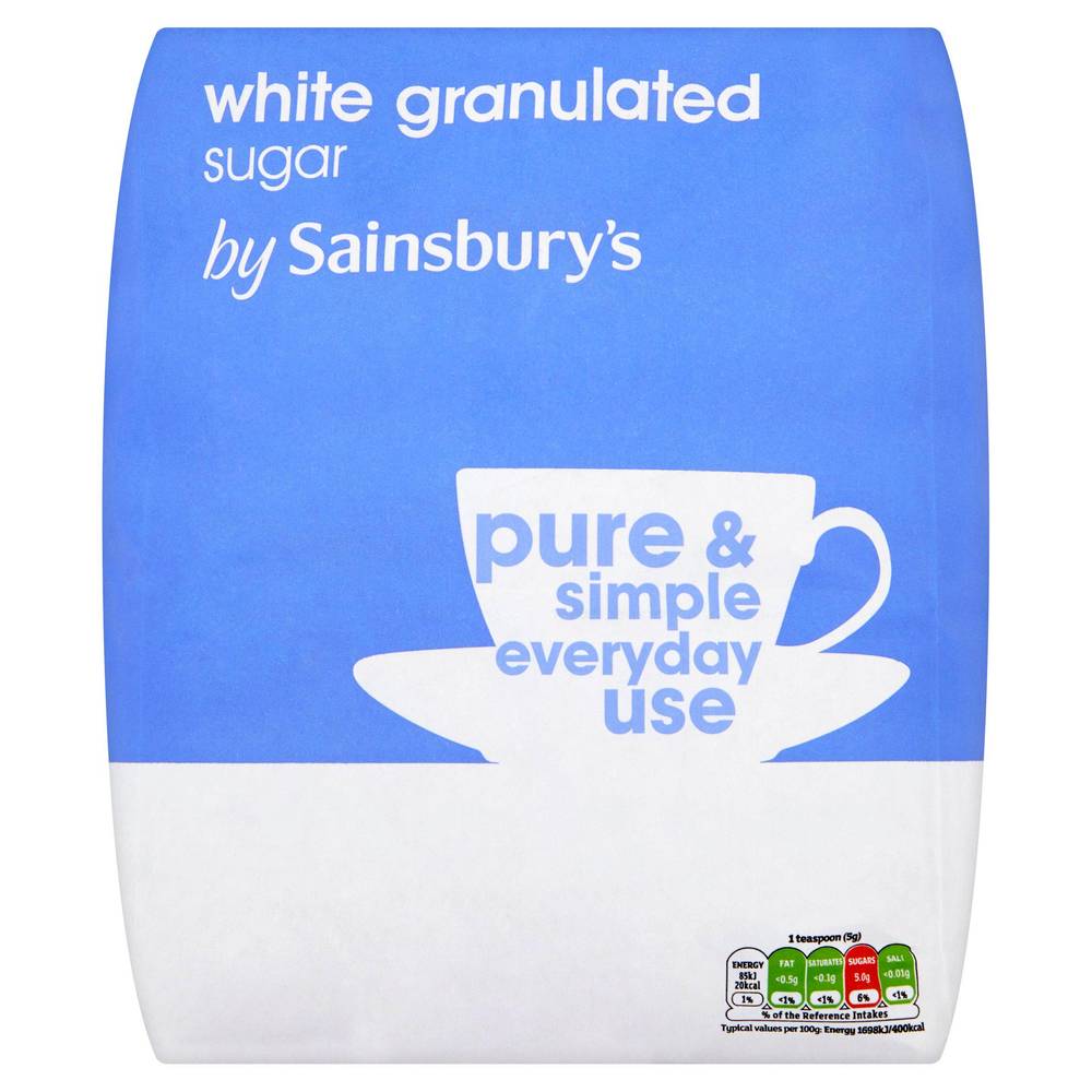 Sainsbury's White Granulated Sugar 5kg