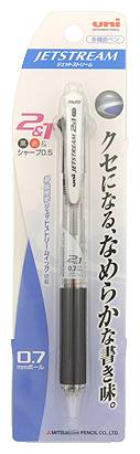 ◎三菱ジェットストリーム2&1黒赤&シャープ