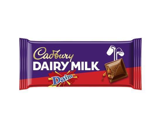 Cadbury Dairy Milk with Daim Chocolate Bar 120g