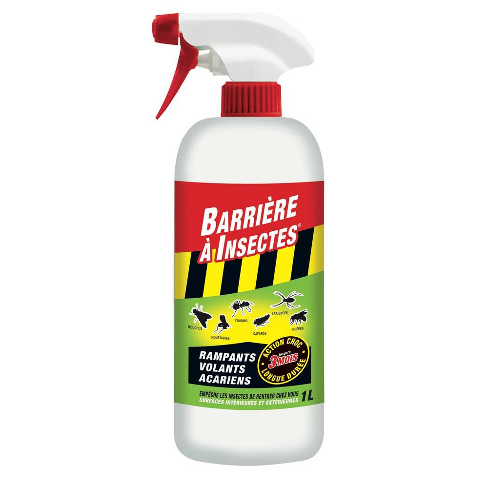 Barrière À Insectes - Spray anti insectes rampants volants et acariens