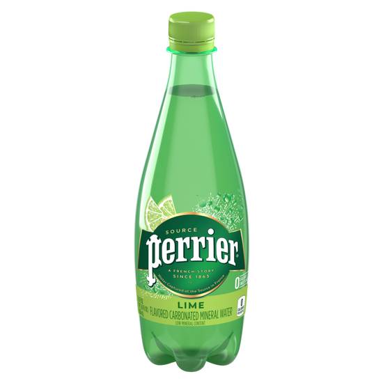 Perrier Lime Sparkling Water 0.5L Btl