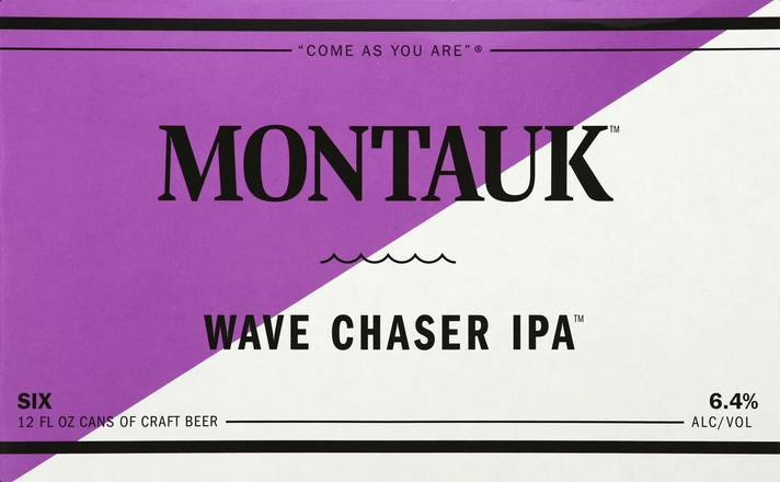 Montauk Wave Chaser Ipa Beer (6 pack, 12 fl oz)
