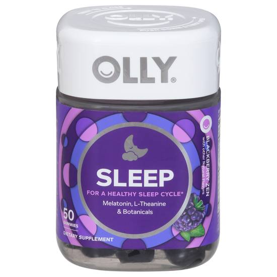 Olly Blackberry Zen Sleep Gummies