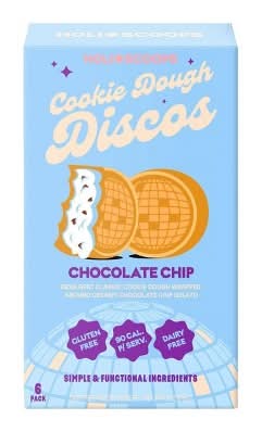Holi Scoops Cookie Dough Discos, Chocolate Chip (7.5 oz, 6 ct)