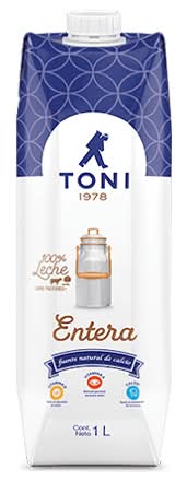 Leche entera tetraprisma 1l