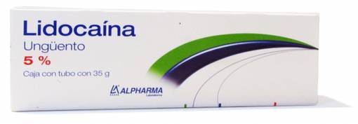 Alpharma · Lidocaína ungüento 5% (35 g)