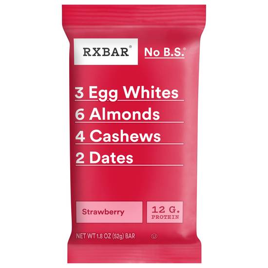 Rxbar Strawberry Protein Bar