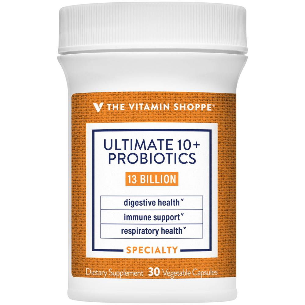 The Vitamin Shoppe Ultimate 10+ Probiotic 13 Billion (30 ct)