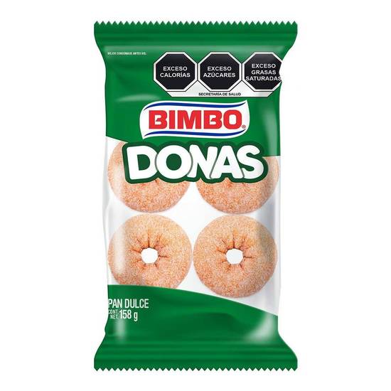 Bimbo donas azucaradas (bolsa 158 g)