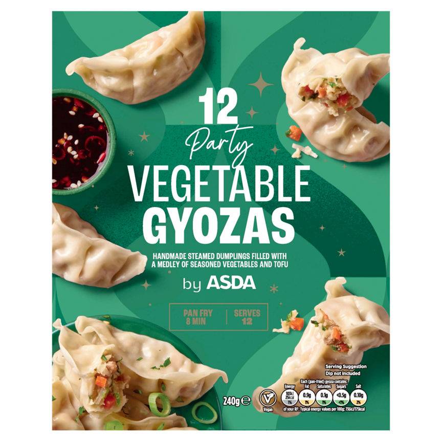 ASDA 12 Party Vegetable Gyozas (240g)