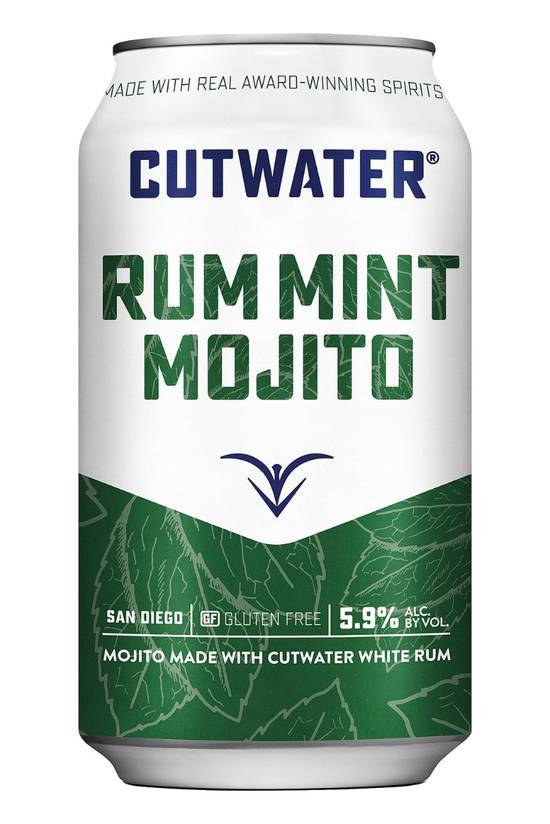 Cutwater Rum Mint Mojito (4 ct, 12 fl oz)