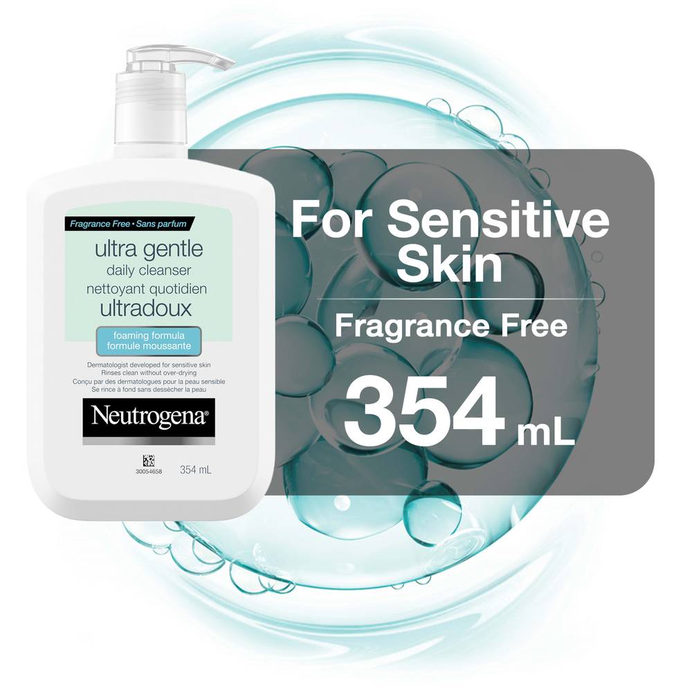 Neutrogena Daily Foaming Facial Cleanser, Ultra Gentle (354 ml)