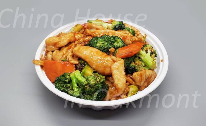 P4.Sliced Chicken w.Broccoli-芥兰鸡