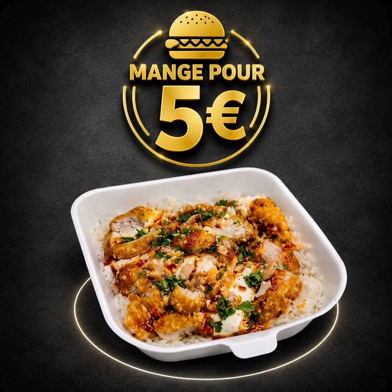 PORTION INDIVUDELLE CROUSTY POULET NATURE RIZ BLANC