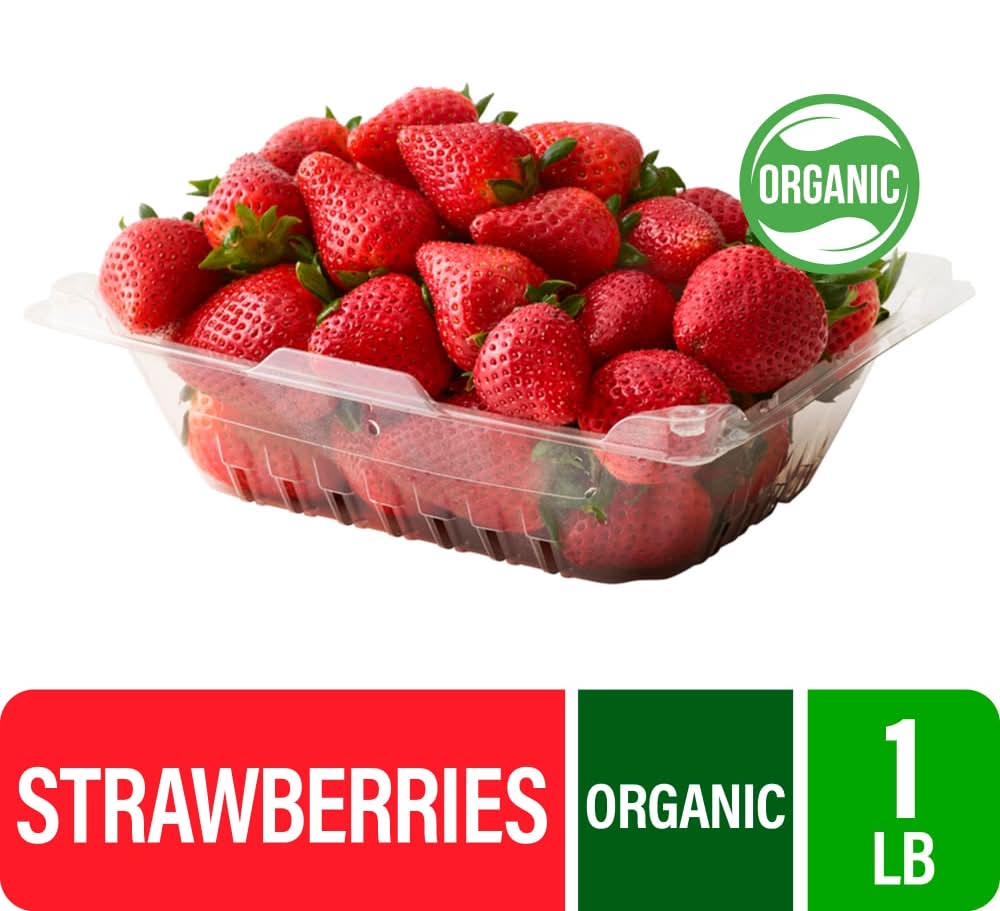 Foxy Organics Fresh Strawberries (1 lbs)