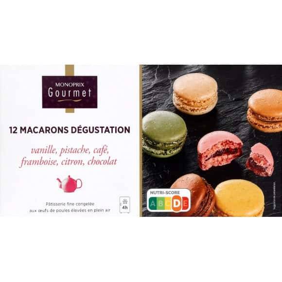 Monoprix Gourmet Macarons Degustation, La Boite De 154G