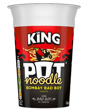 Pot Noodle Bombay Bad Boy, King Instant Noodle (114g)