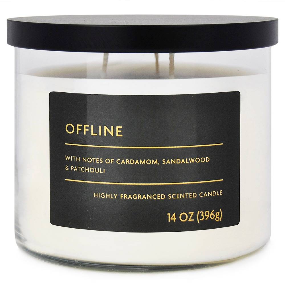 Offline Star Candle, Cardamom - Sandalwood - Patchouli (14 oz)