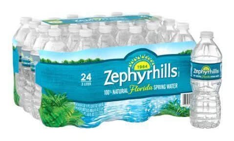 Zephyrhills Spring Water .5Liter 24pack