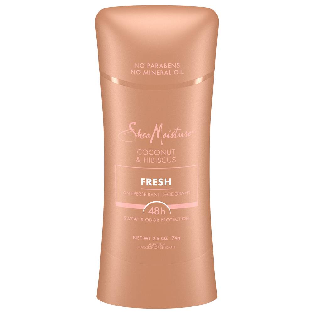 SheaMoisture Antiperspirant Deodorant Stick Coconut and Hibiscus (2.6 oz)